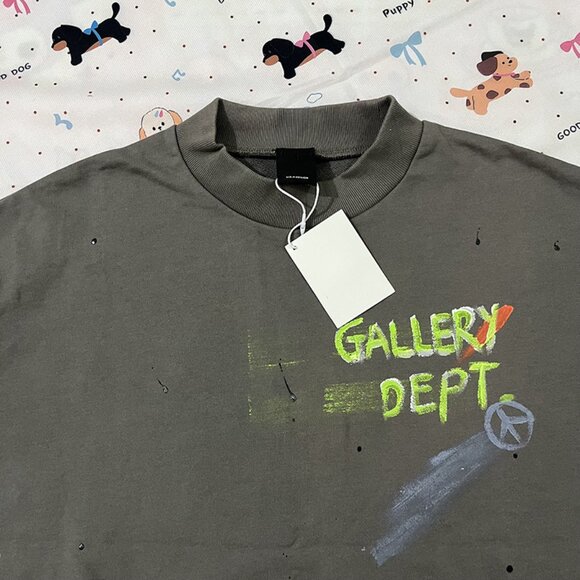 Gallery Dept. Hand-Painted Ink Splatter Crewneck Sweatshirt - Picture 2 of 9